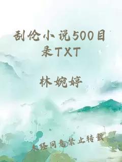 刮伦小说500目录TXT