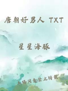 唐朝好男人 TXT