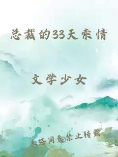 总裁的33天索情