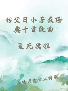 姑父日小芳最经典十首歌曲