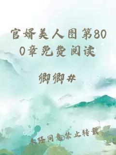 官婿美人图第800章免费阅读