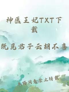 神医王妃TXT下载