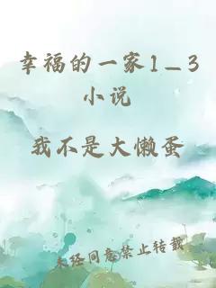 幸福的一家1—3小说